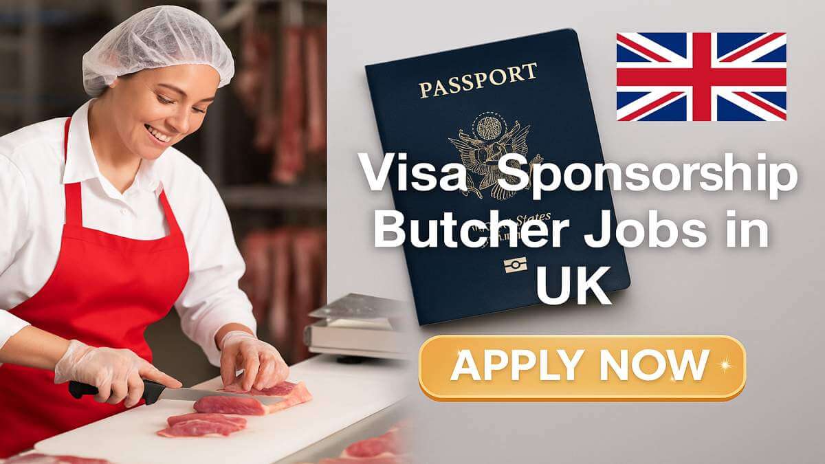 Visa Sponsorship Butcher Jobs in UK