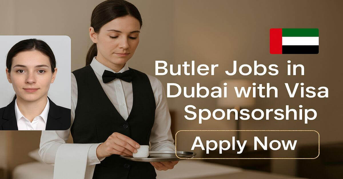 Butler Jobs in Dubai with Visa Sponsorship