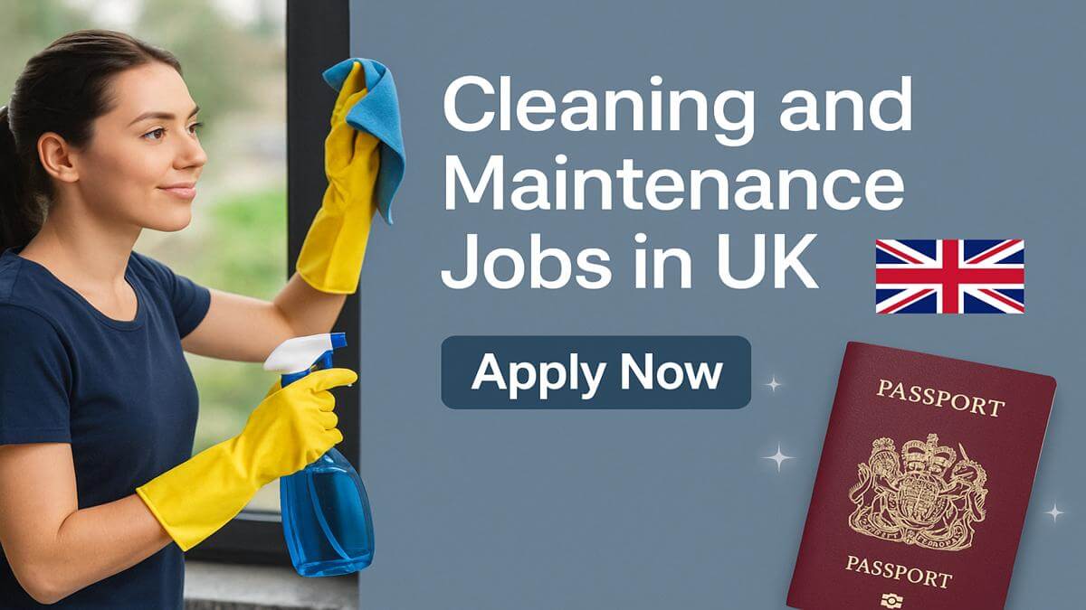 Cleaning and Maintenance Jobs in UK