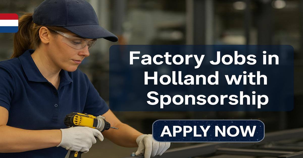 Factory Jobs in Holland with Sponsorship