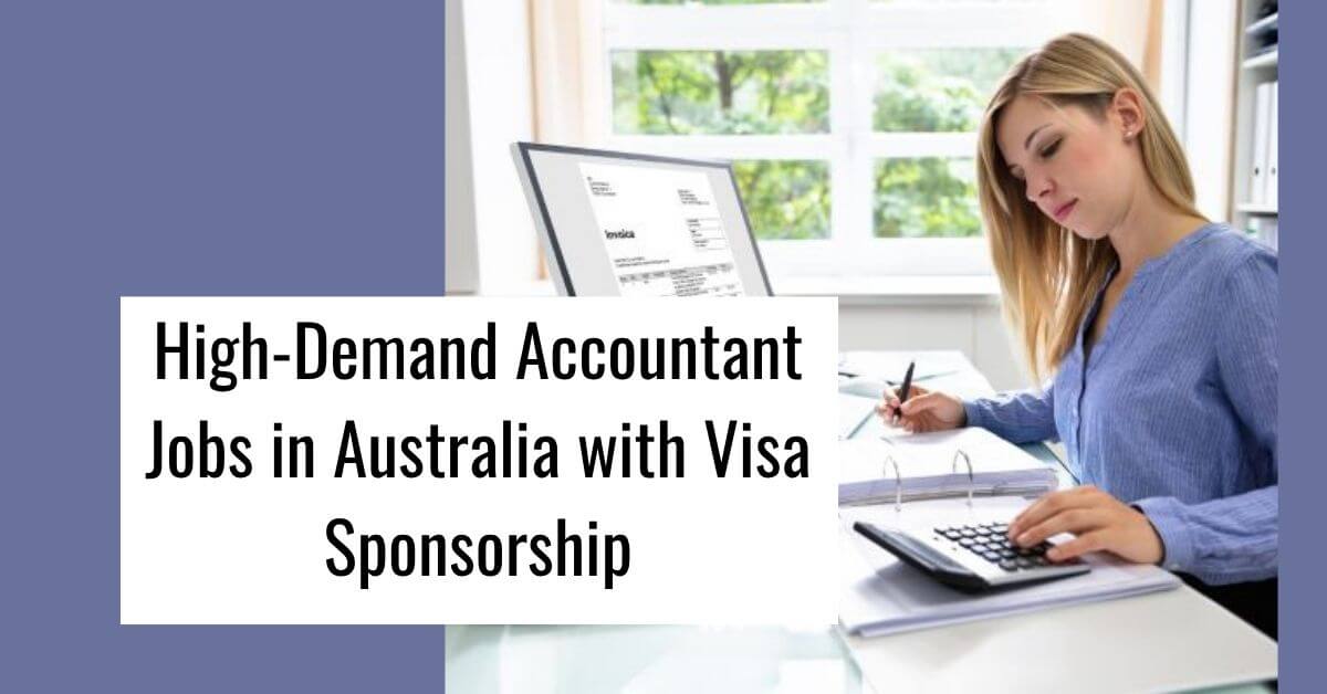 High-Demand Accountant Jobs in Australia with Visa Sponsorship