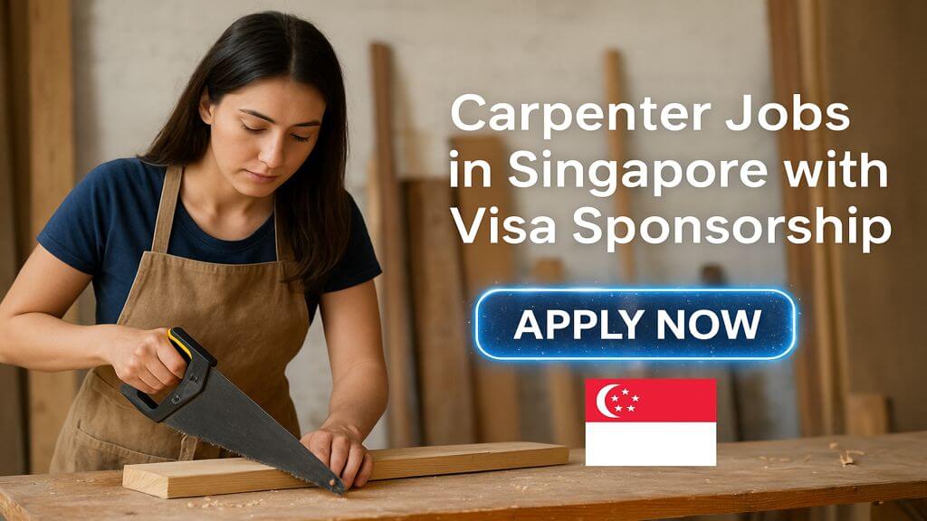 Carpenter Jobs in Singapore with Visa Sponsorship