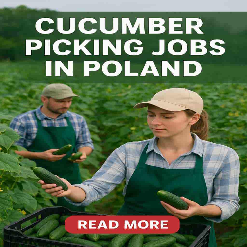 Cucumber Picking Jobs in Poland