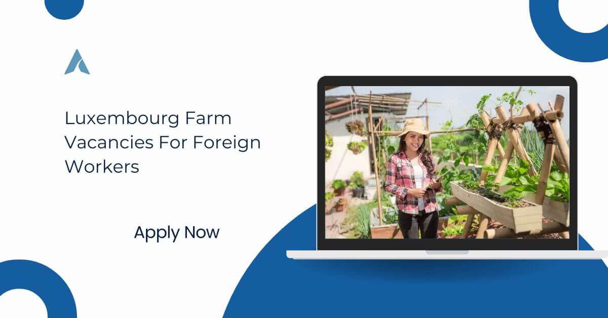 Luxembourg Farm Vacancies For Foreign Workers