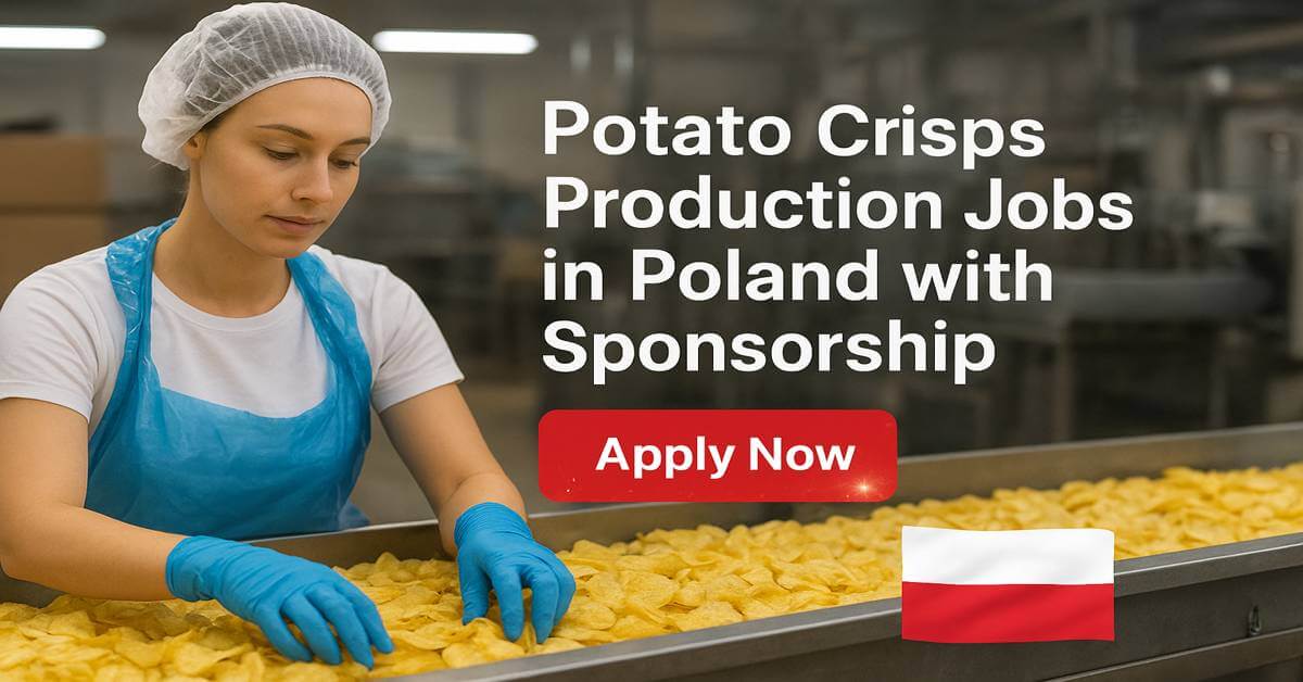 Potato Crisps Production Jobs in Poland with Sponsorship