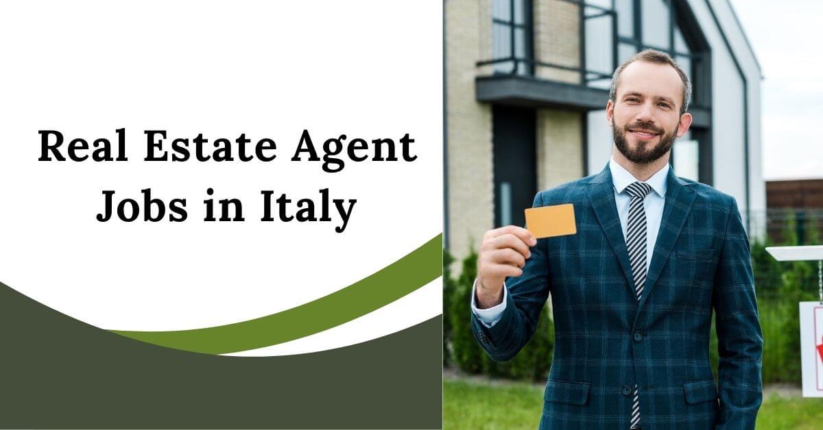 Real Estate Agent Jobs in Italy