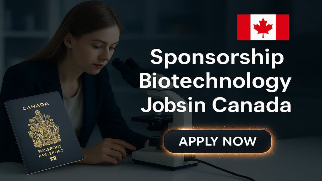 Sponsorship Biotechnology Jobs in Canada