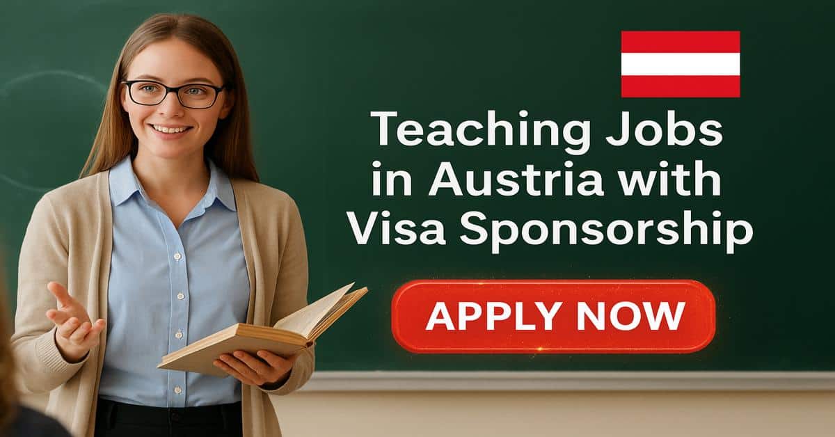 Teaching Jobs in Austria with Visa Sponsorship