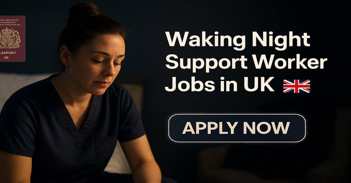Waking Night Support Worker Jobs in UK