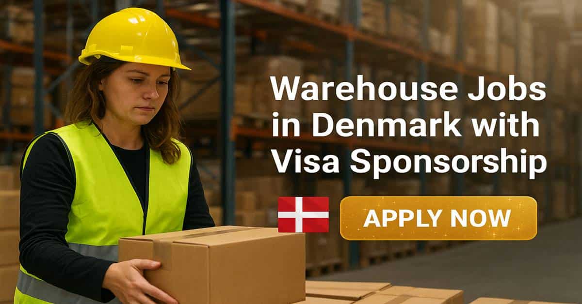 Warehouse Jobs in Denmark with Visa Sponsorship