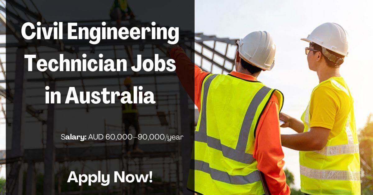 Civil Engineering Technician Jobs in Australia