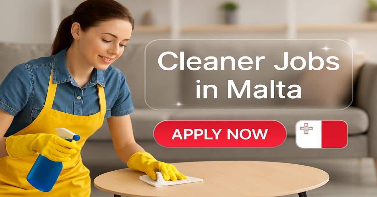 Cleaner Jobs in Malta