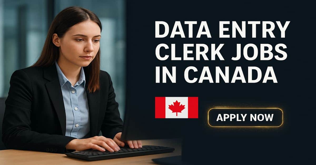 Data entry Clerk Jobs in Canada