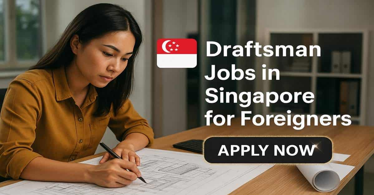 Draftsman Jobs in Singapore for Foreigners