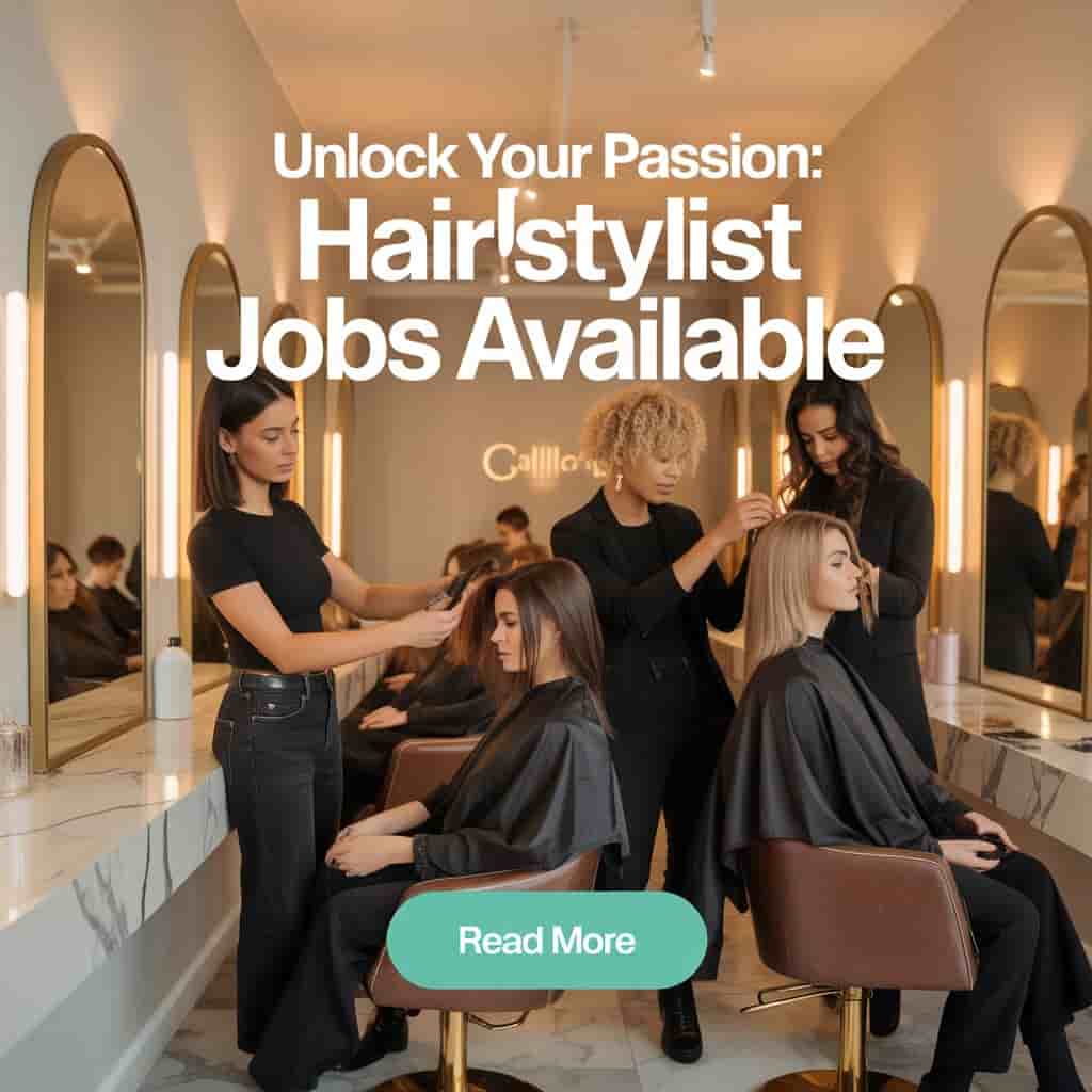 Hairstylist Jobs in Singapore