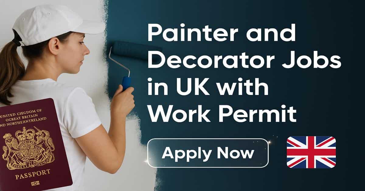 Painter and Decorator Jobs in UK with Work Permit