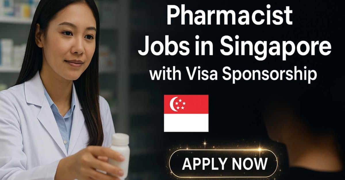 Pharmacist Jobs in Singapore with Visa Sponsorship