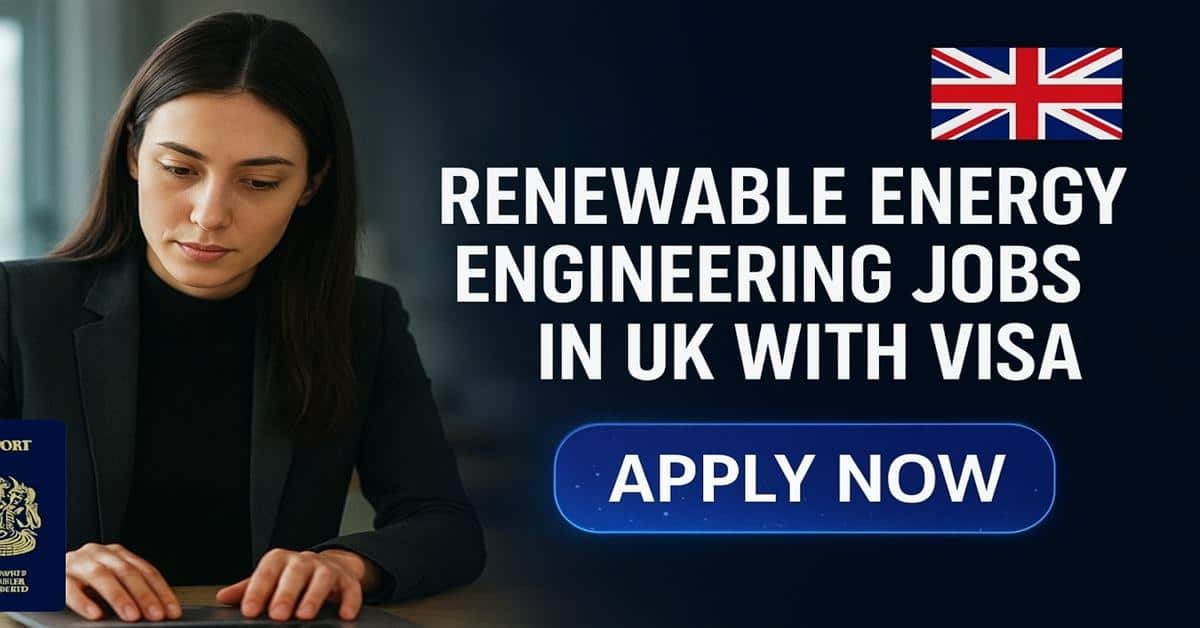 Renewable Energy Engineering Jobs in UK with Visa