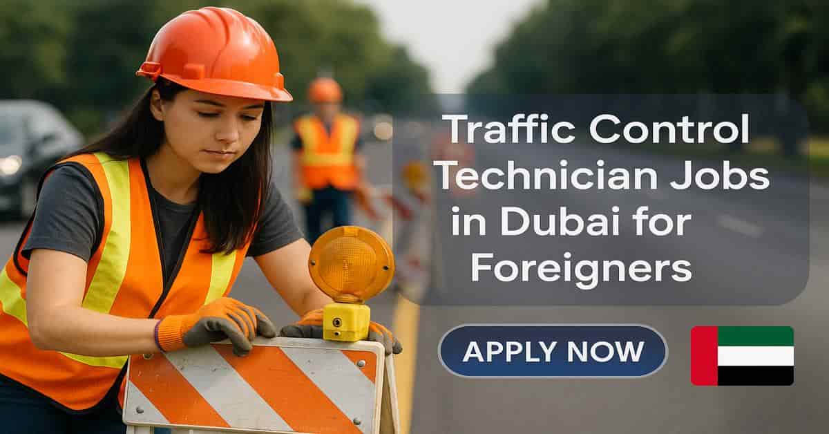 Traffic Control Technician Jobs in Dubai for Foreigners