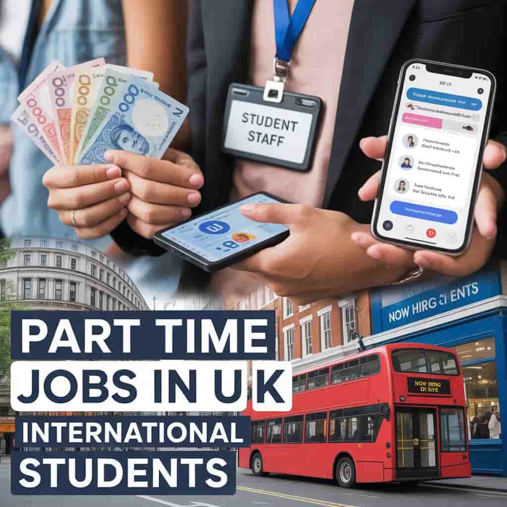 Part Time Jobs in UK for International Students