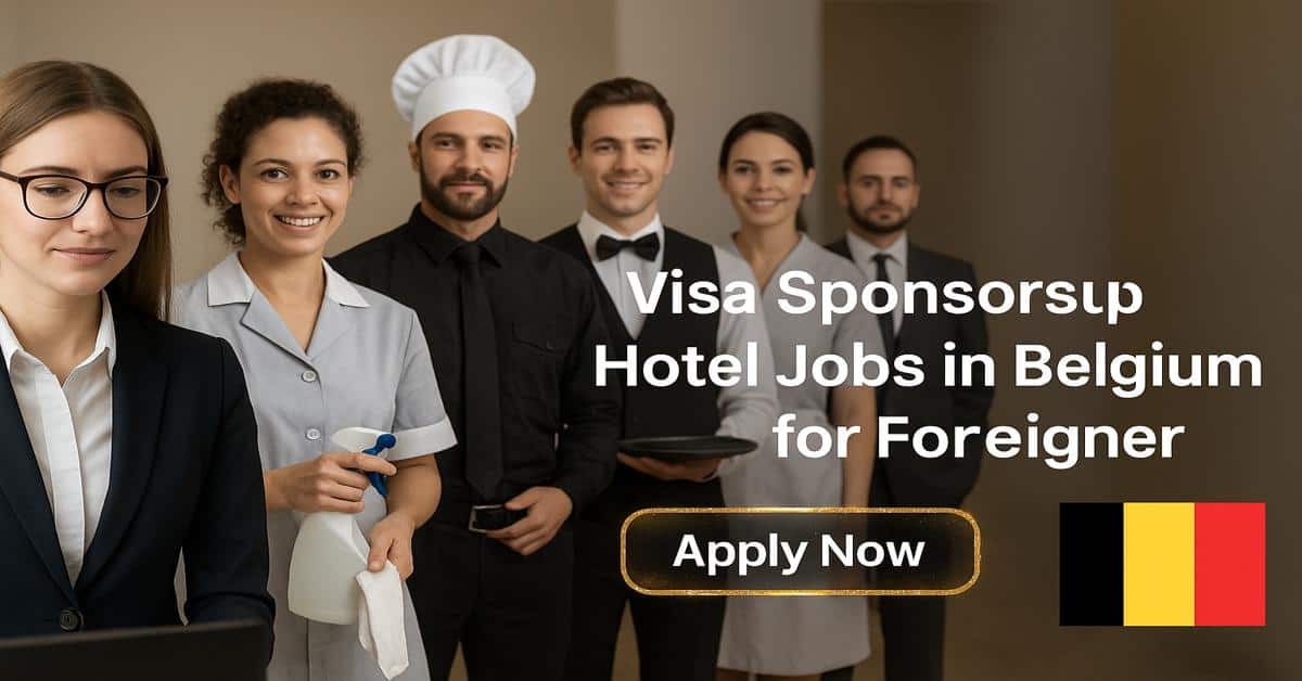 Visa Sponsorship Hotel Jobs in Belgium for Foreigner